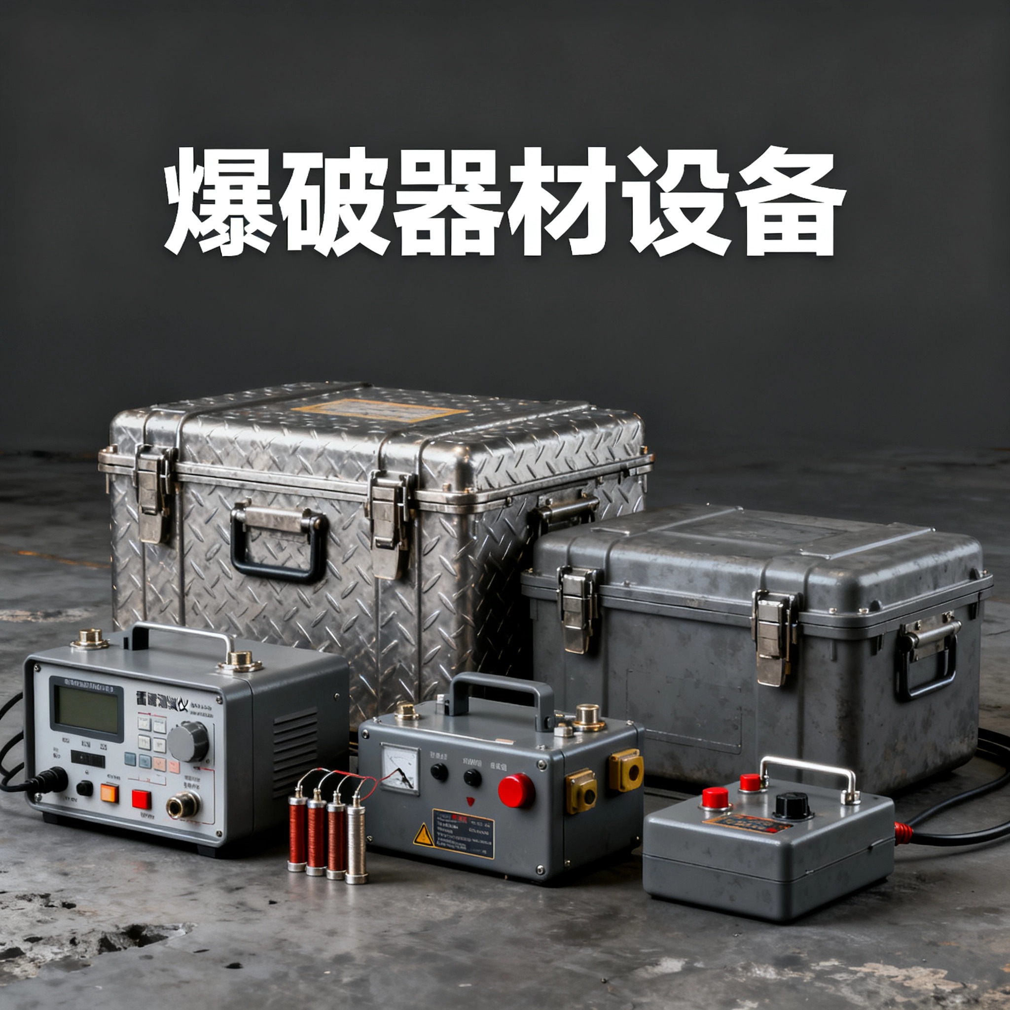 松山湖管委会爆破工程师的“兵器库”：常用器材一册通